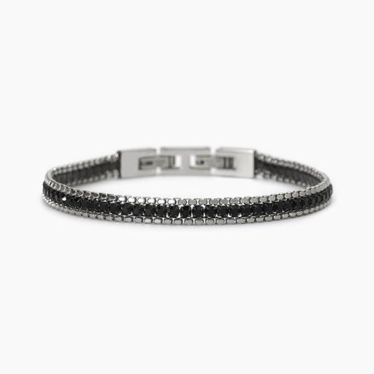 Bracciale uomo 2Jewels con cristalli