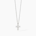 Collana  Mabina con ciondolo croce e zirconi