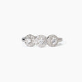 Anello donna Mabina in argento con zirconi