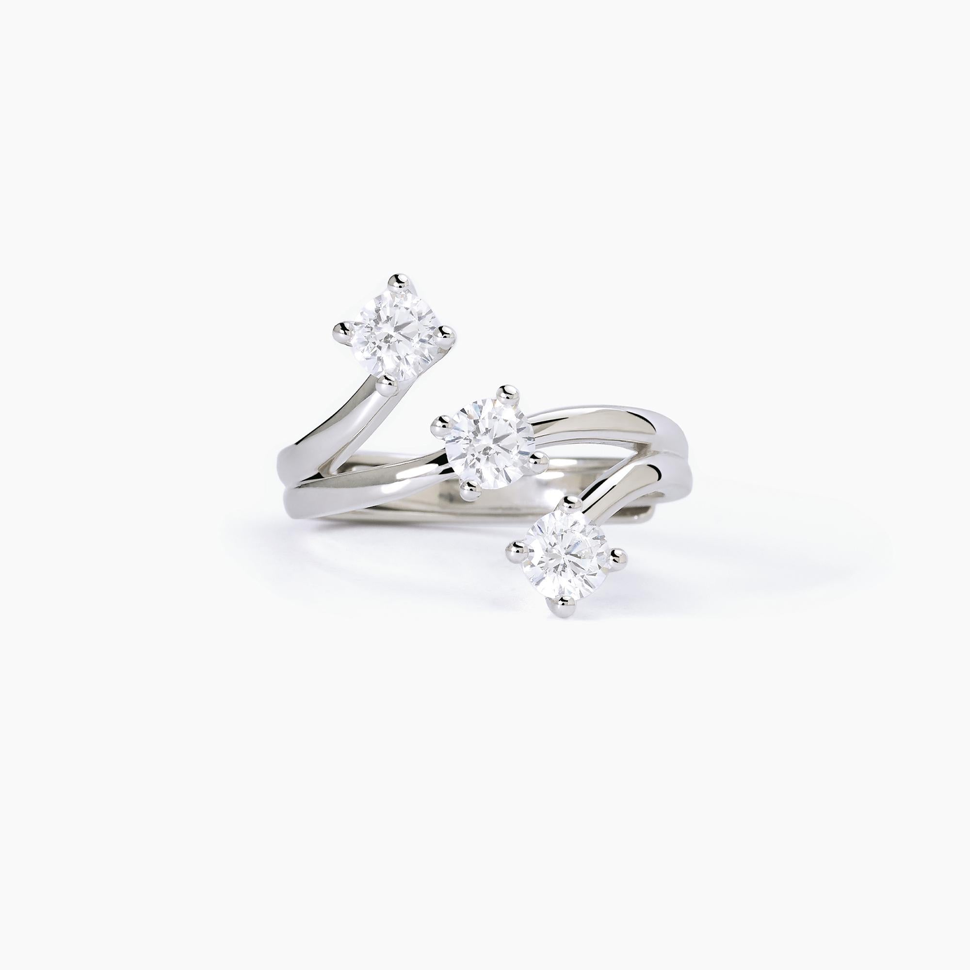 Anello Mabina donna Trilogy regolabile