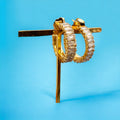 Orecchini semi cerchio Diamond Accessori donna medium gold