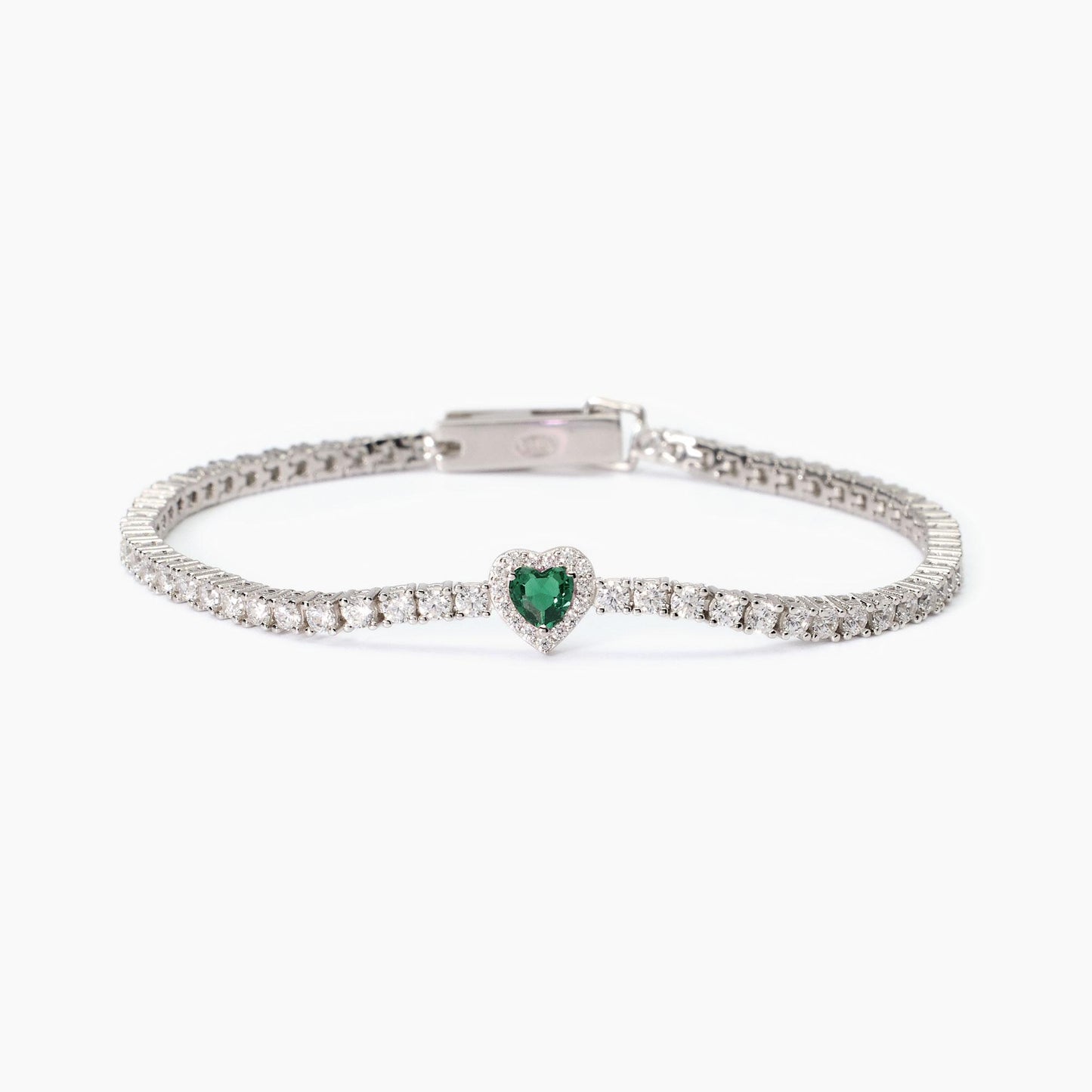 Bracciale donna  Mabina tennis con cuore