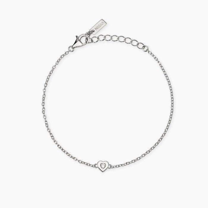 Bracciale Mabina donna Cuoricino My diamond