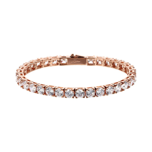 Bracciale Bronzallure Tennis Maxi con Cubic Zirconia Tonde