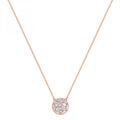 Collana Rosato Gemma circle rosè