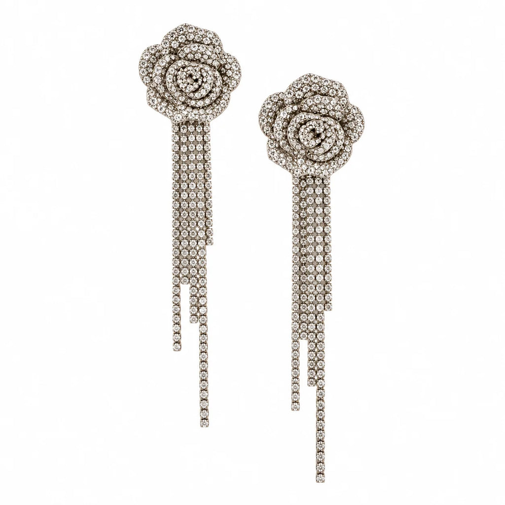 PERLA LONG EARRINGS EMÉRA