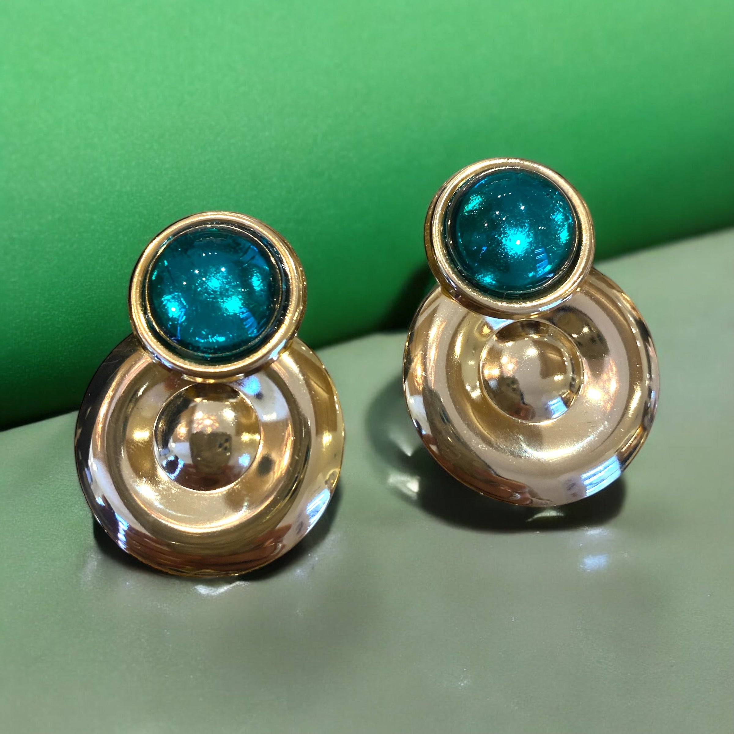 Orecchini Diamond Accessori Emerald Circles