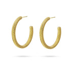 Orecchini Anartxy donna cerchio snake
