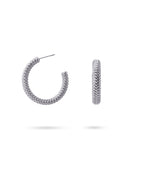 Orecchini Anartxy donna cerchio snake medium