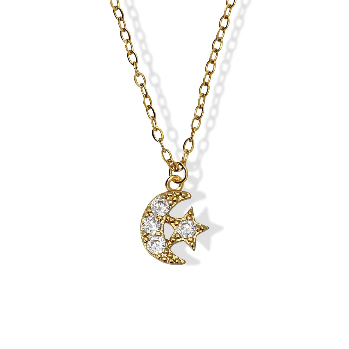 Collana Anartxy donna Luna e stella