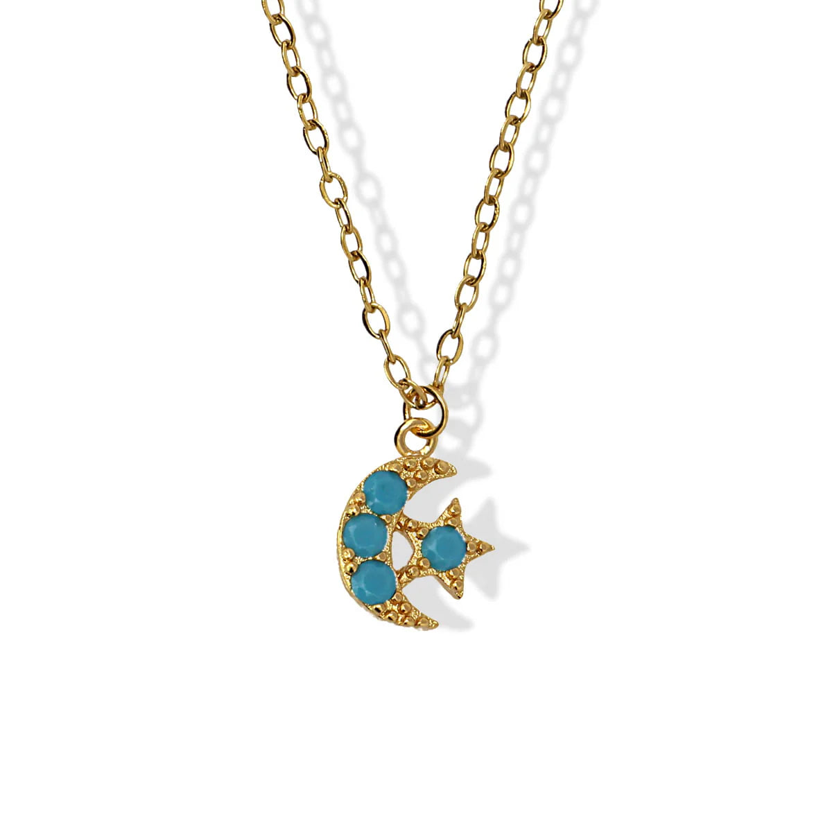Collana Anartxy donna Luna e stella