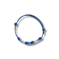 Bracciale cordino Dodo Mariani blue jeans