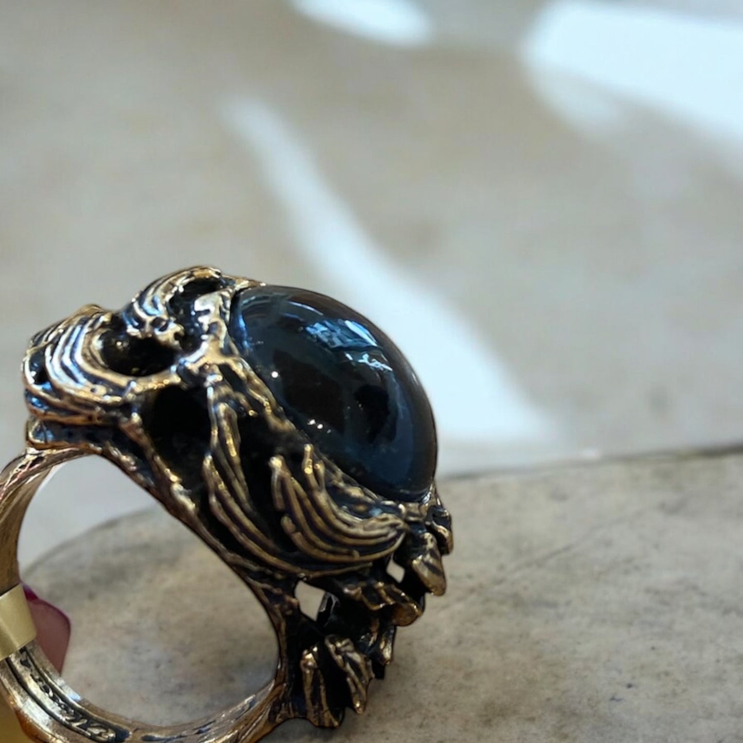 Anello Alcozer Labradorite