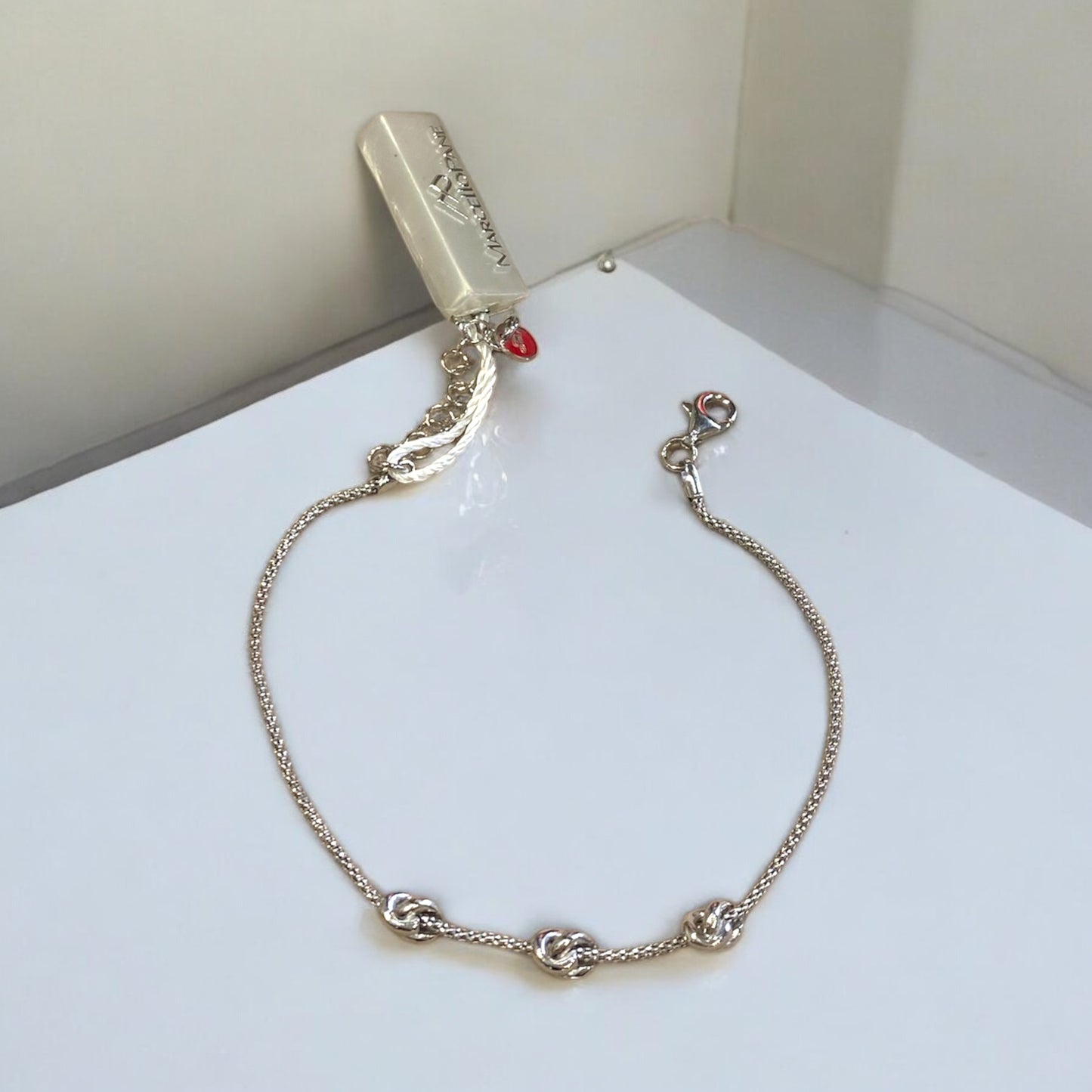 Bracciale donna Marcello Pane con tre nodini