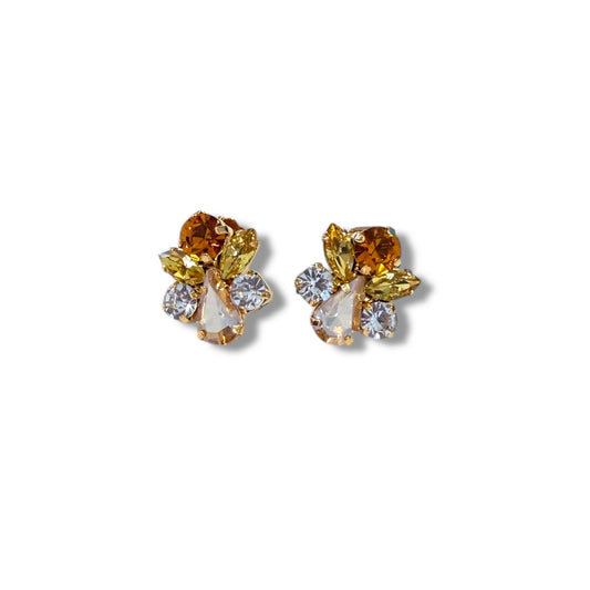 Orecchini donna Diamond Accessori Petite Shine Champagne