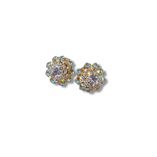 Orecchini Diamond Accessori Girasole Verde chiaro