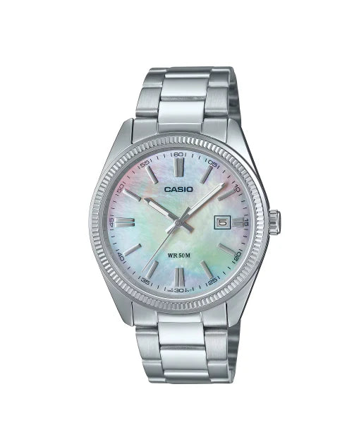 Orologio analogico Casio uomo fondo madreperla