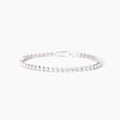 Bracciale donna  Mabina tennis con zirconi taglio cuore