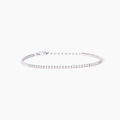 Bracciale donna  Mabina mini tennis in argento con zirconi