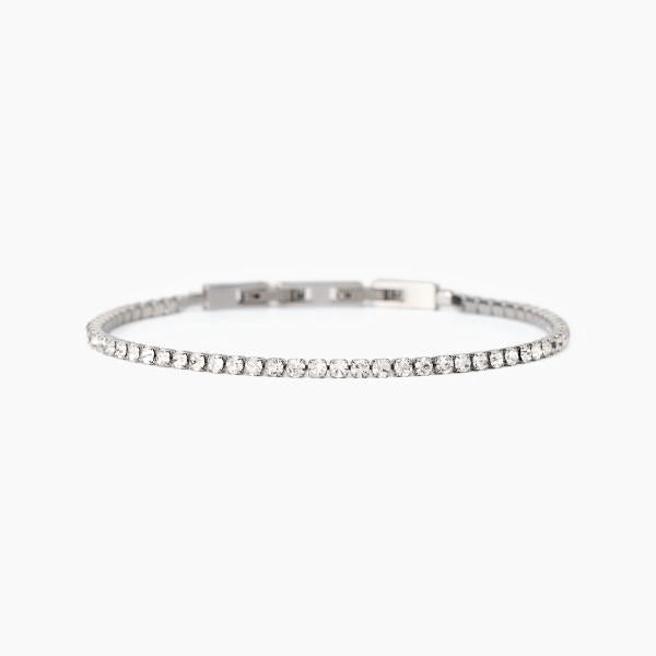 Bracciale uomo 2Jewels Tennis bianco