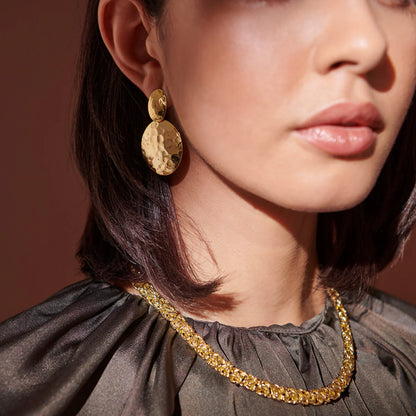 Collana donna Etrusca Catena Bizantina