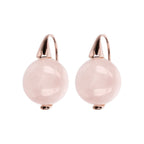 Orecchini Bronzallure Pendenti con Sfera in Pietra Naturale