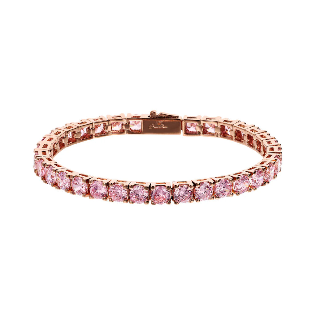 Bracciale Bronzallure Tennis Maxi con Cubic Zirconia Tonde