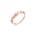 Anello donna Rosato Azzurra rosè