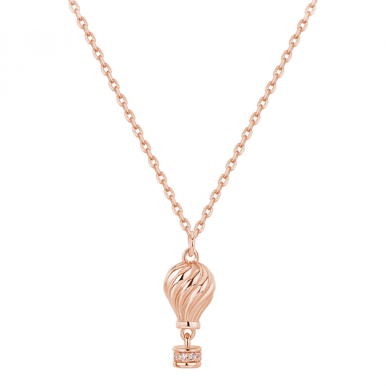Collana Rosato Aria Mongolfiera rosè