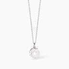 Collana donna Mabina con ciondoli luna e perla