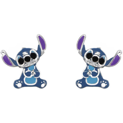 Orecchini a lobo bimba Disney Stitch