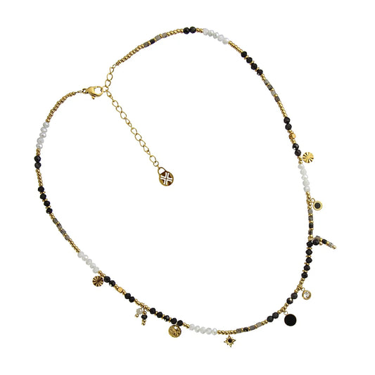 Collana Anartxy donna Nero