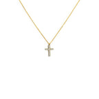 Collana Marlù Collana croce pendente 1,4cm con zirconi