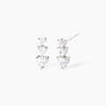 Orecchini donna Mabina con zirconi cuore