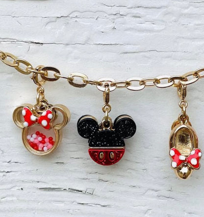 Ciondolo CharmIT! x Disney Topolino glitter