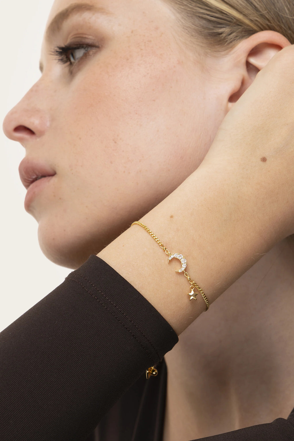 Bracciale Vestopazzo donna Luna e stella