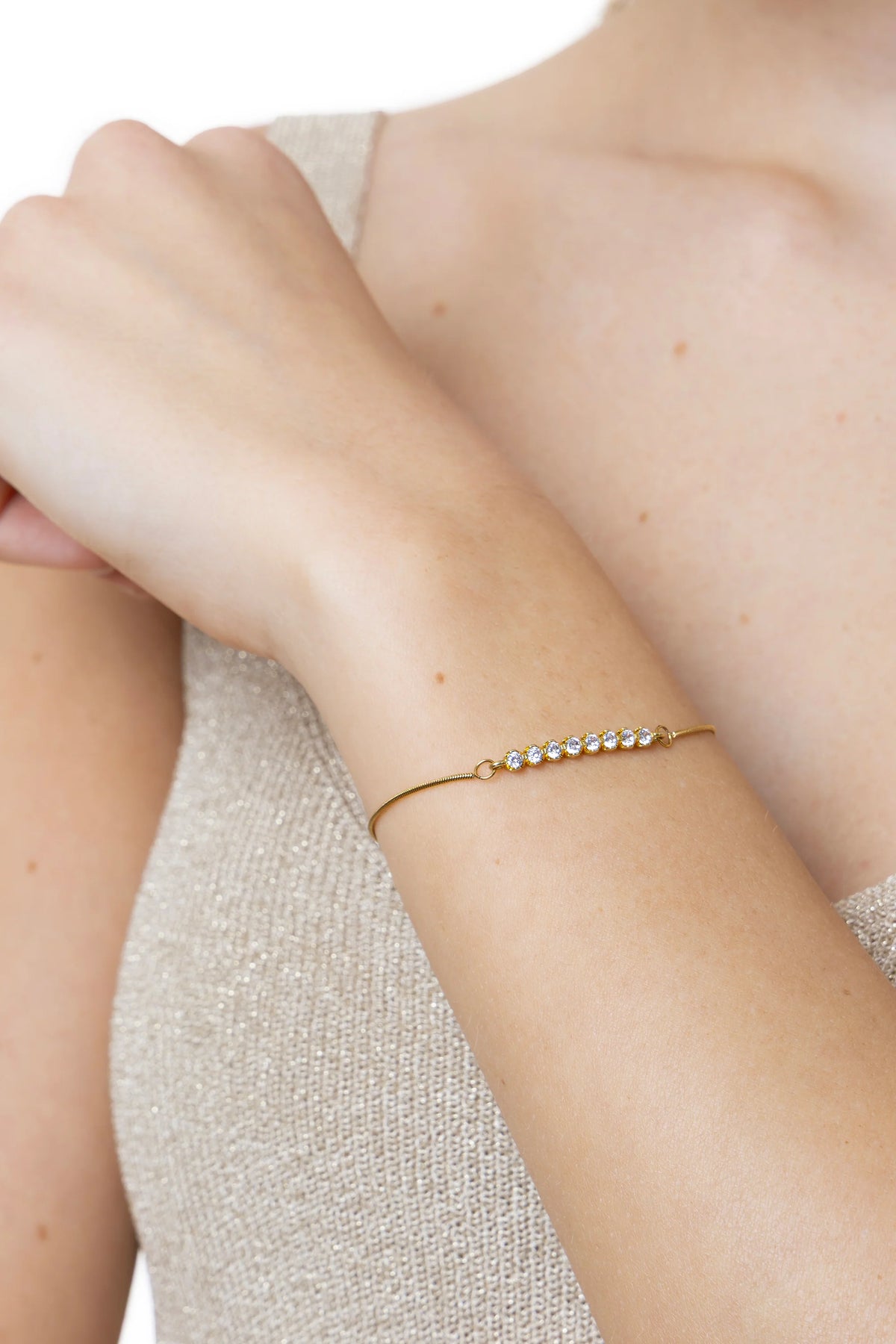 Bracciale Vestopazzo donna Fila zirconata centrale