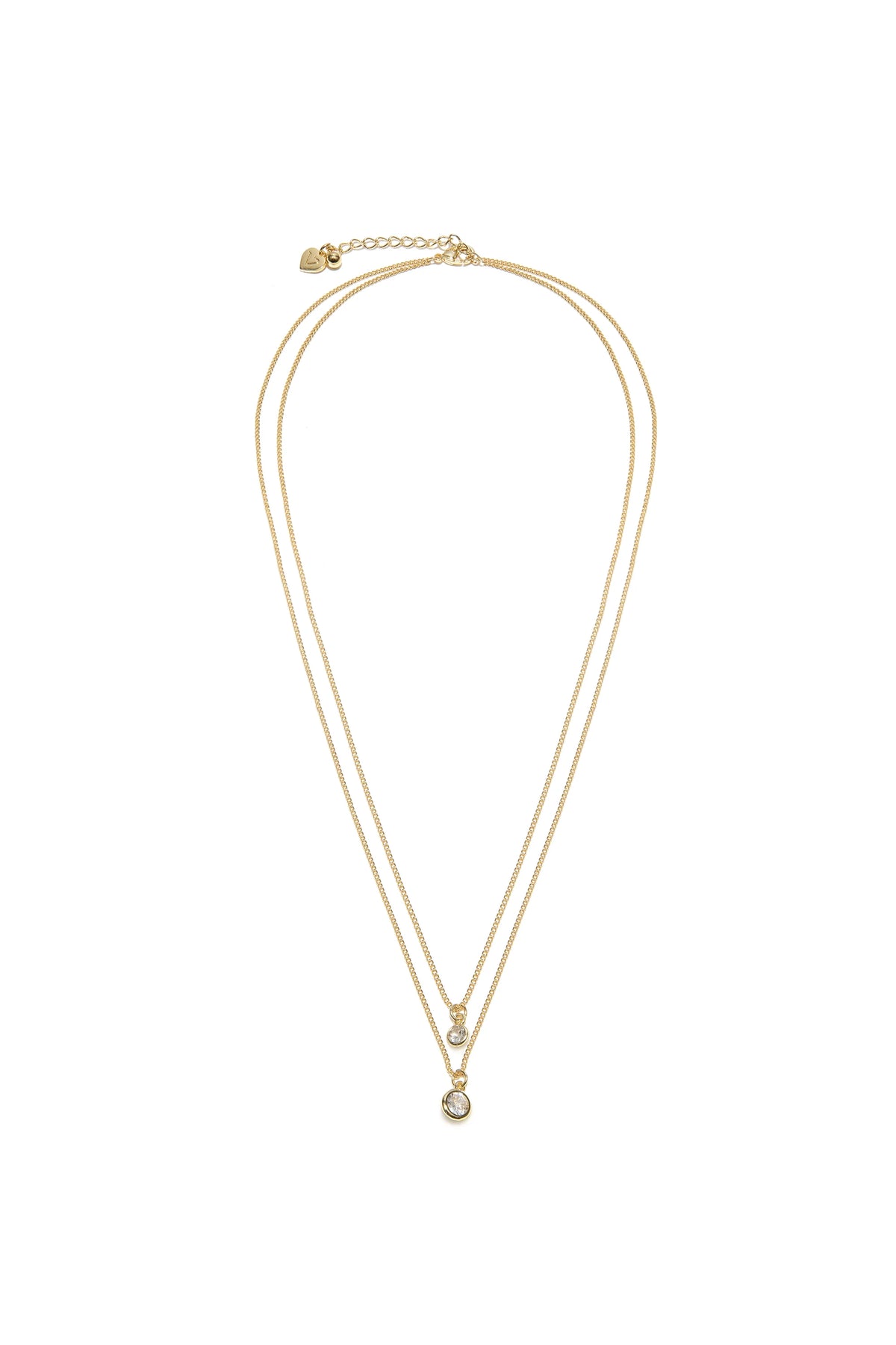 Collana Vestopazzo donna Doppio filo con doppio punto luce
