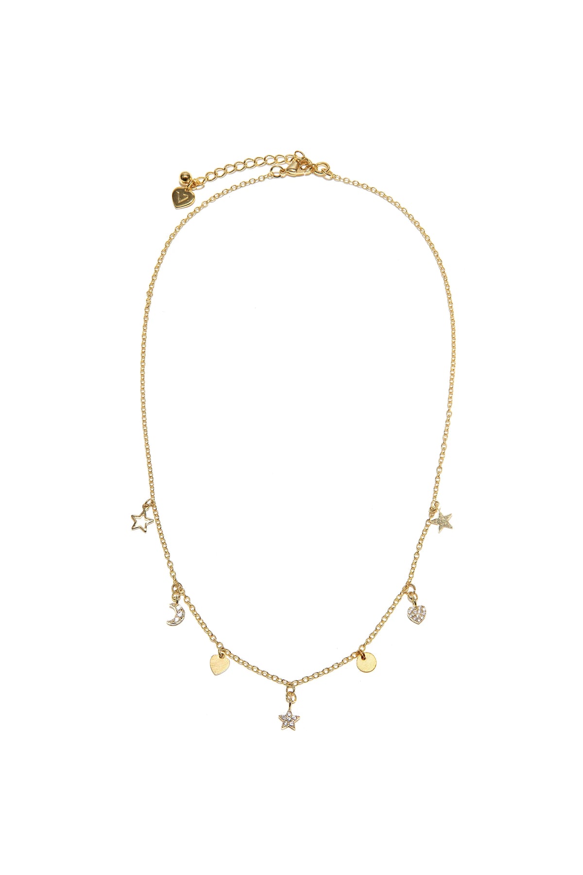 Collana Vestopazzo donna Cuori, stelle e lune