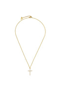 Collana Vestopazzo donna Croce pavè