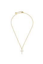 Collana Vestopazzo donna Croce pavè