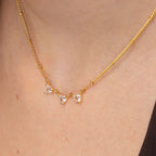 Collana Vestopazzo donna Tris di cuori