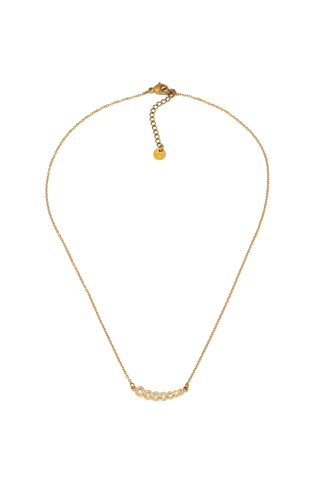 Collana Vestopazzo donna Fila di zirconi