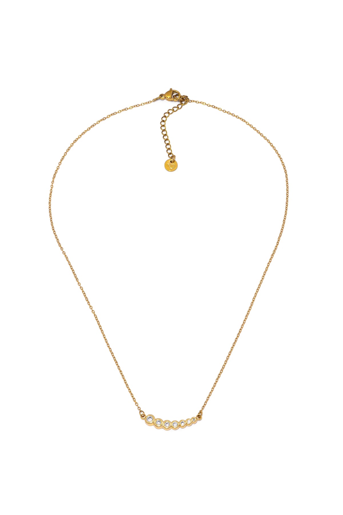 Collana Vestopazzo donna Fila di zirconi