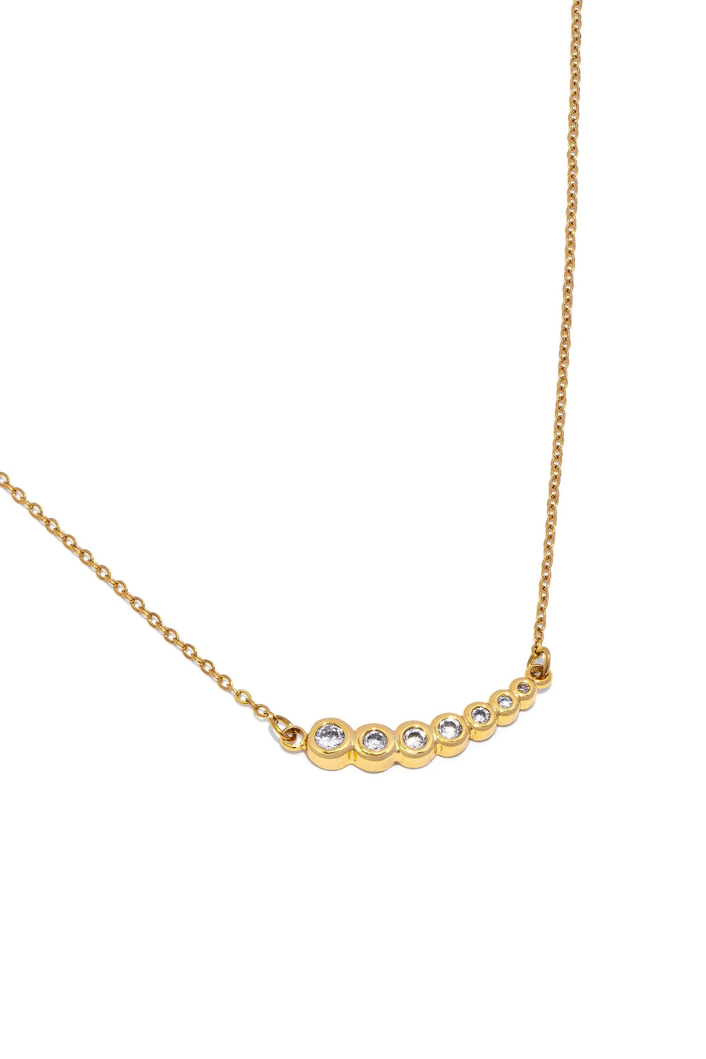 Collana Vestopazzo donna Fila di zirconi
