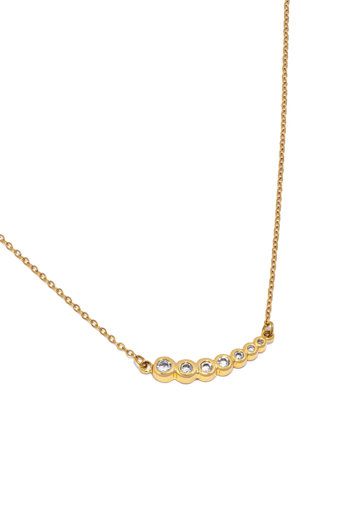 Collana Vestopazzo donna Fila di zirconi