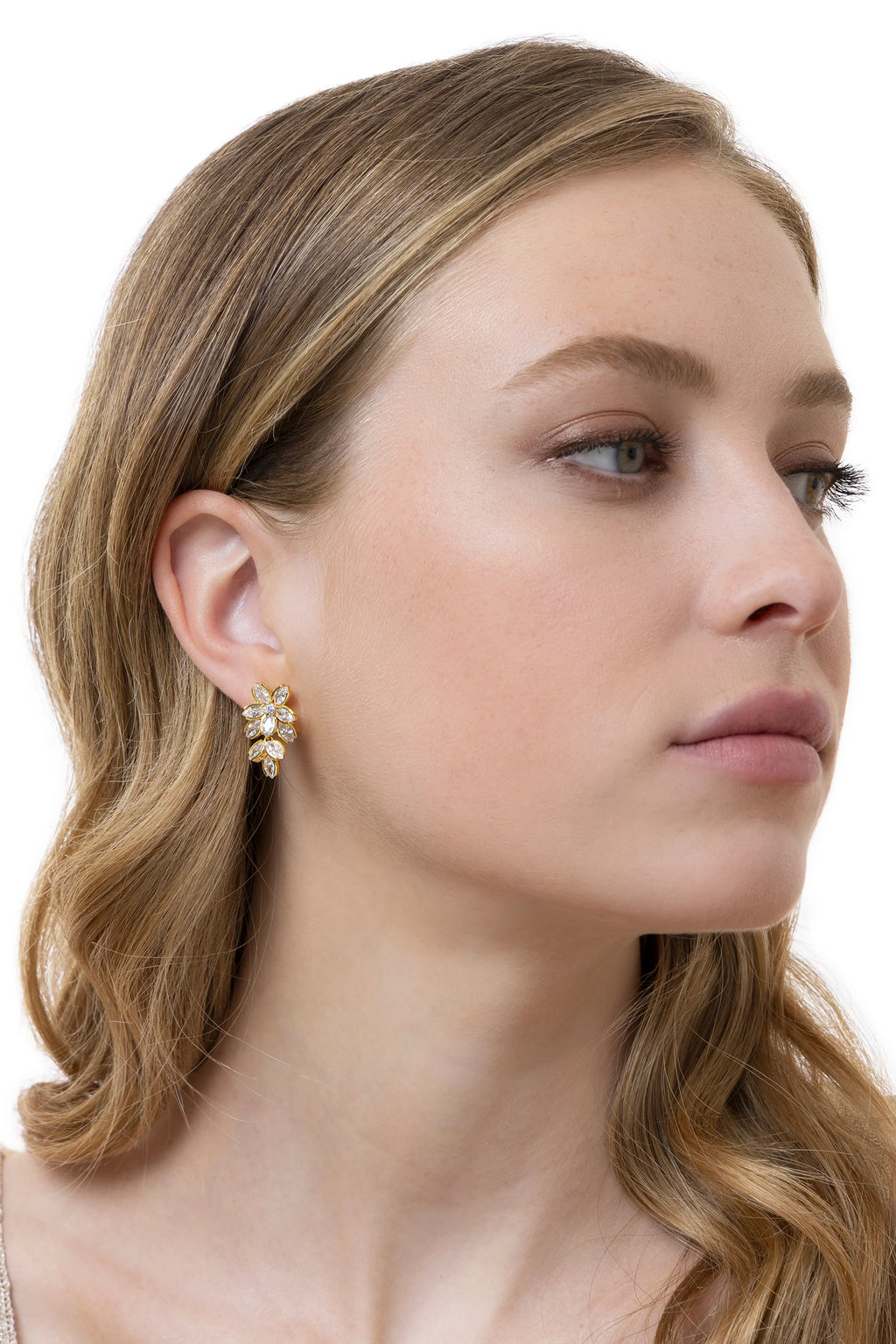 Orecchini Vestopazzo donna Fiori con zirconi