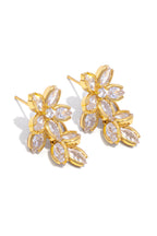 Orecchini Vestopazzo donna Fiori con zirconi