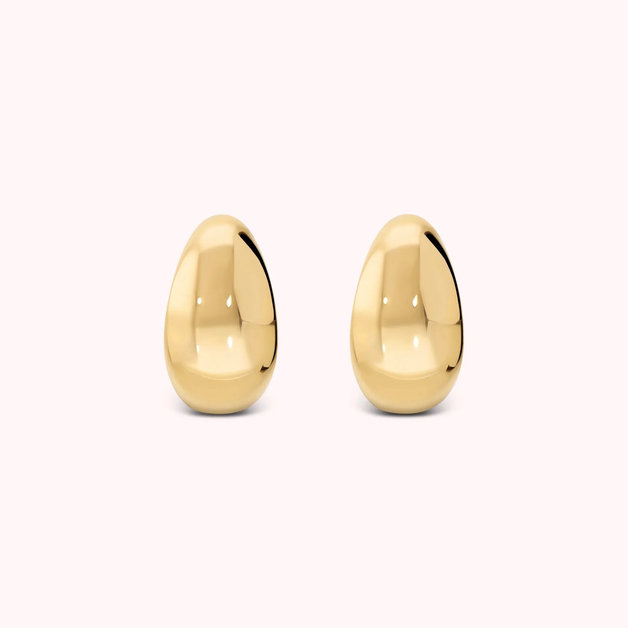 Orecchini Bronzallure donna Cerchio a goccia lucido
