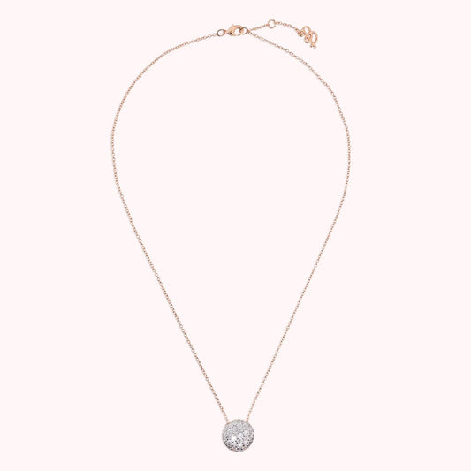 Collana Bronzallure donna Bottone in pavè